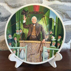 Vintage Wizard of Oz plate "The Wonderful Wizard of Oz" 1979
